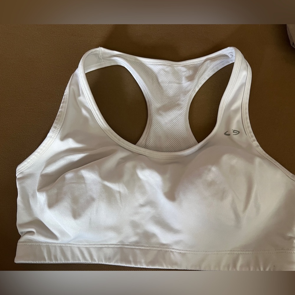 Champion White Sports Bra